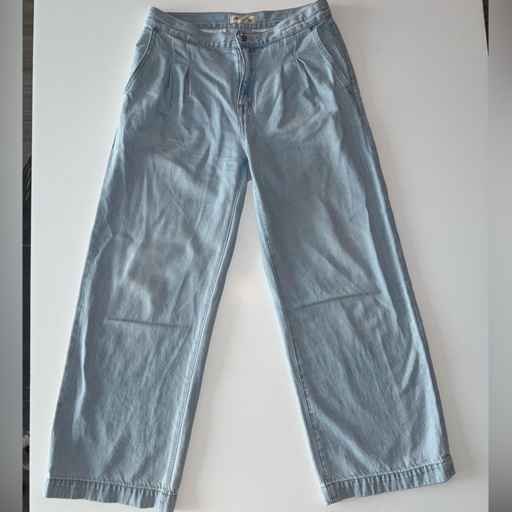 Madewell Harlow Wide-Leg trouser airy denim